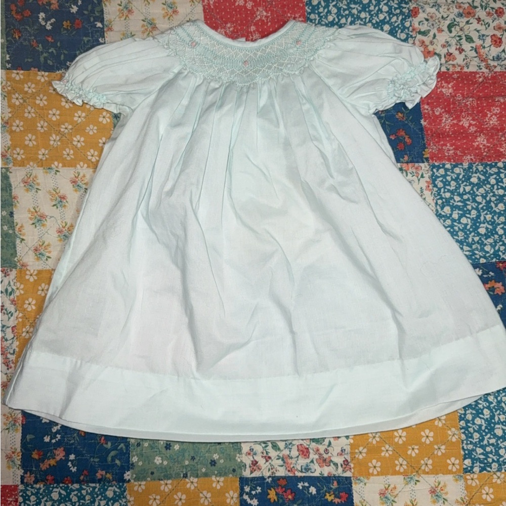 Petit Ami Light Blue Kids Formal Dress